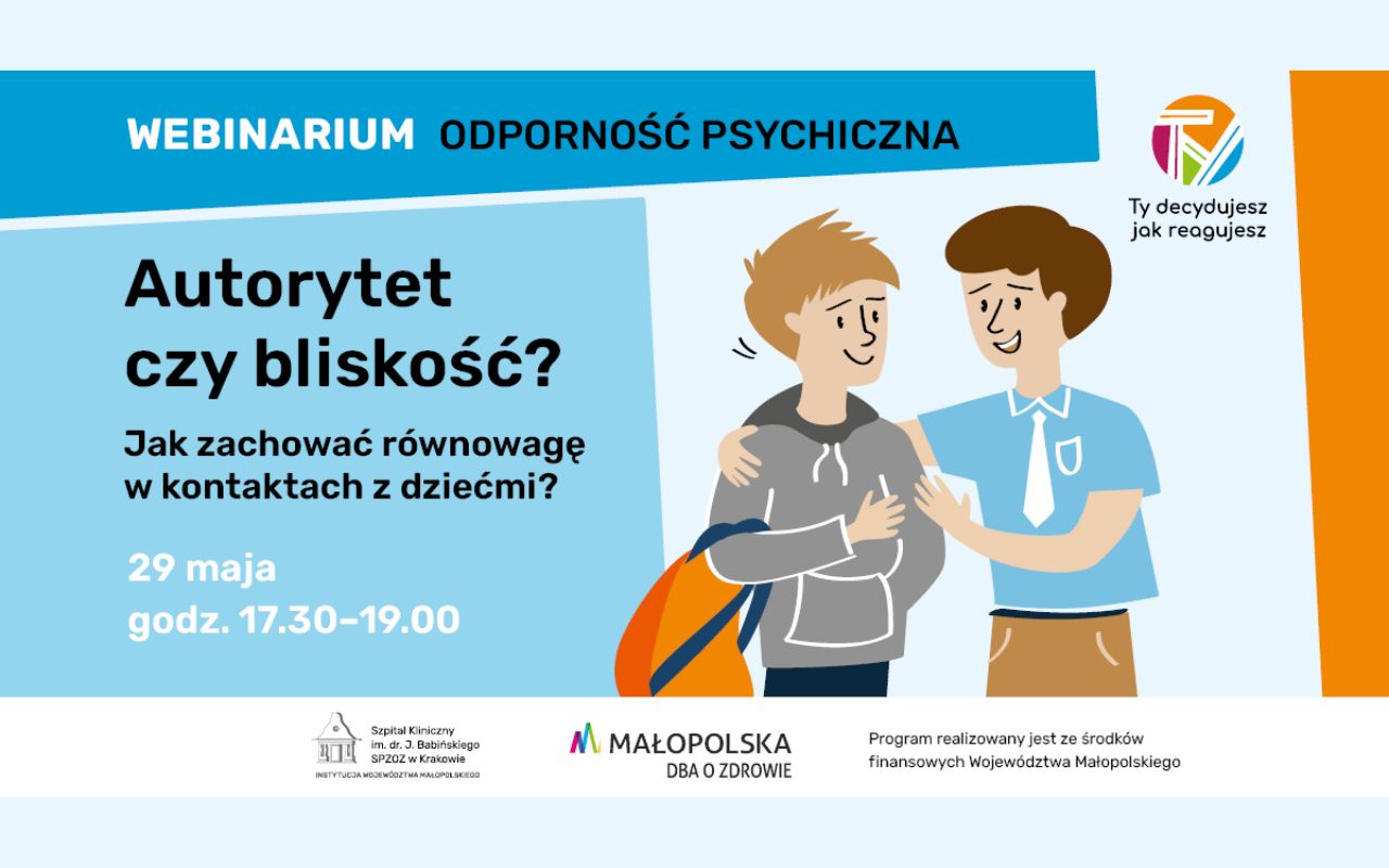 W czasie spotkania ekspert powie rodzicom jak zachować równowagę w kontakcie z dziećmi
