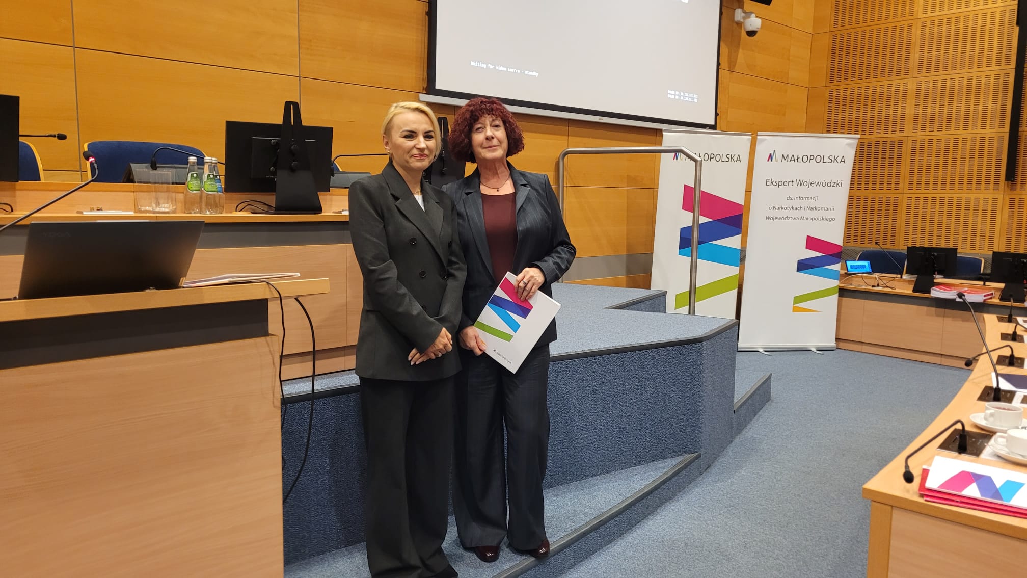 Pani Agnieszka Litwa Janowska - Prezes Krakowskiego Centrum Terapii Uzależnień w Krakowie