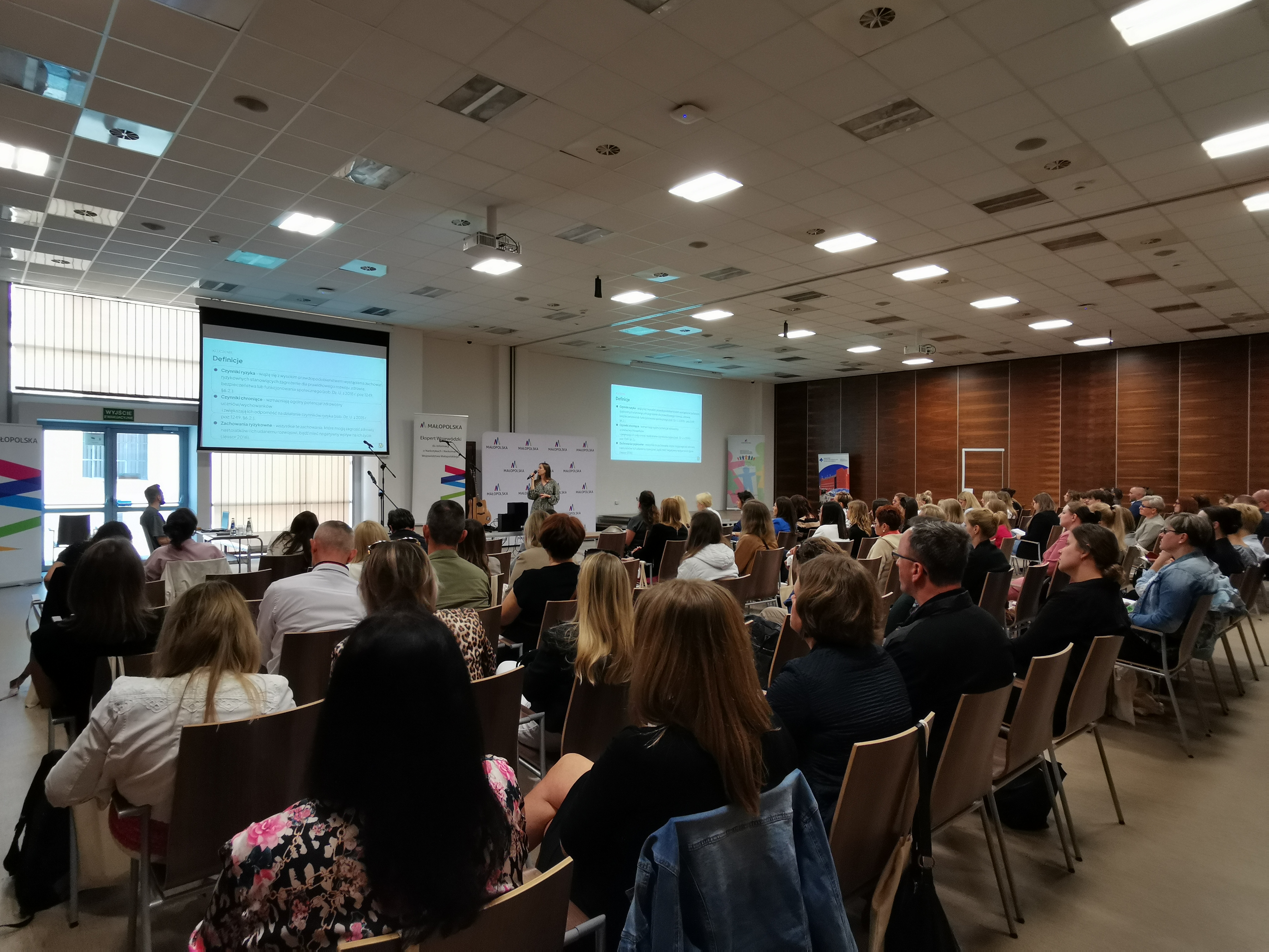Uczestnicy konferencji podczas jednego z wykładów