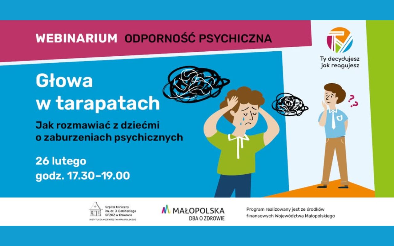 W czasie spotkania ekspert powie rodzicom jak dotyczyć będzie edukacji na temat zdrowia psychicznego wśród dzieci i młodzieży. Zostaną poruszone tematy kiedy rozpoczynać rozmowy na temat zaburzeń psychicznych oraz jak dostosować komunikację do możliwości rozwojowych dzieci.